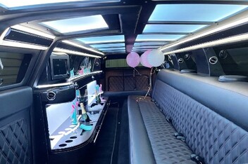 Long Beach Limousine Interior
