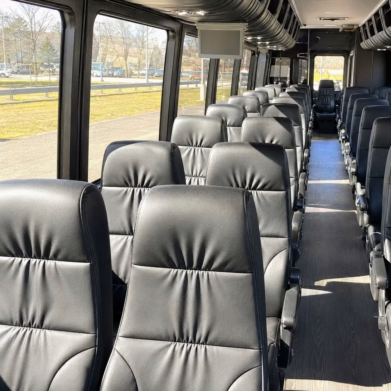 35 passenger minibus interior
