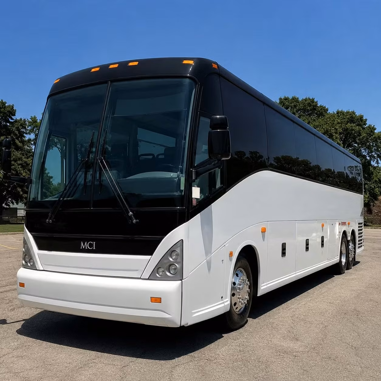 56 passenger charter bus