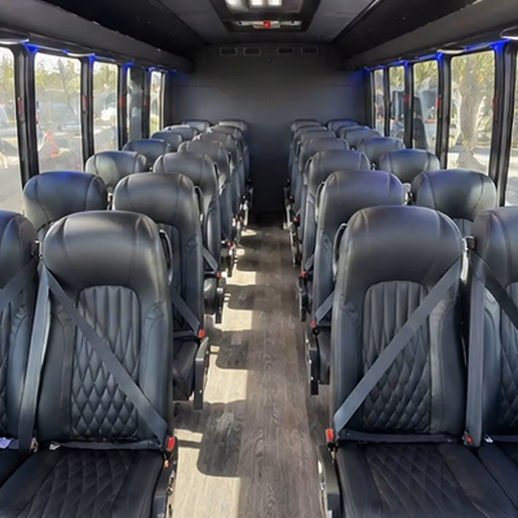 long beach 18 passenger minibus rental