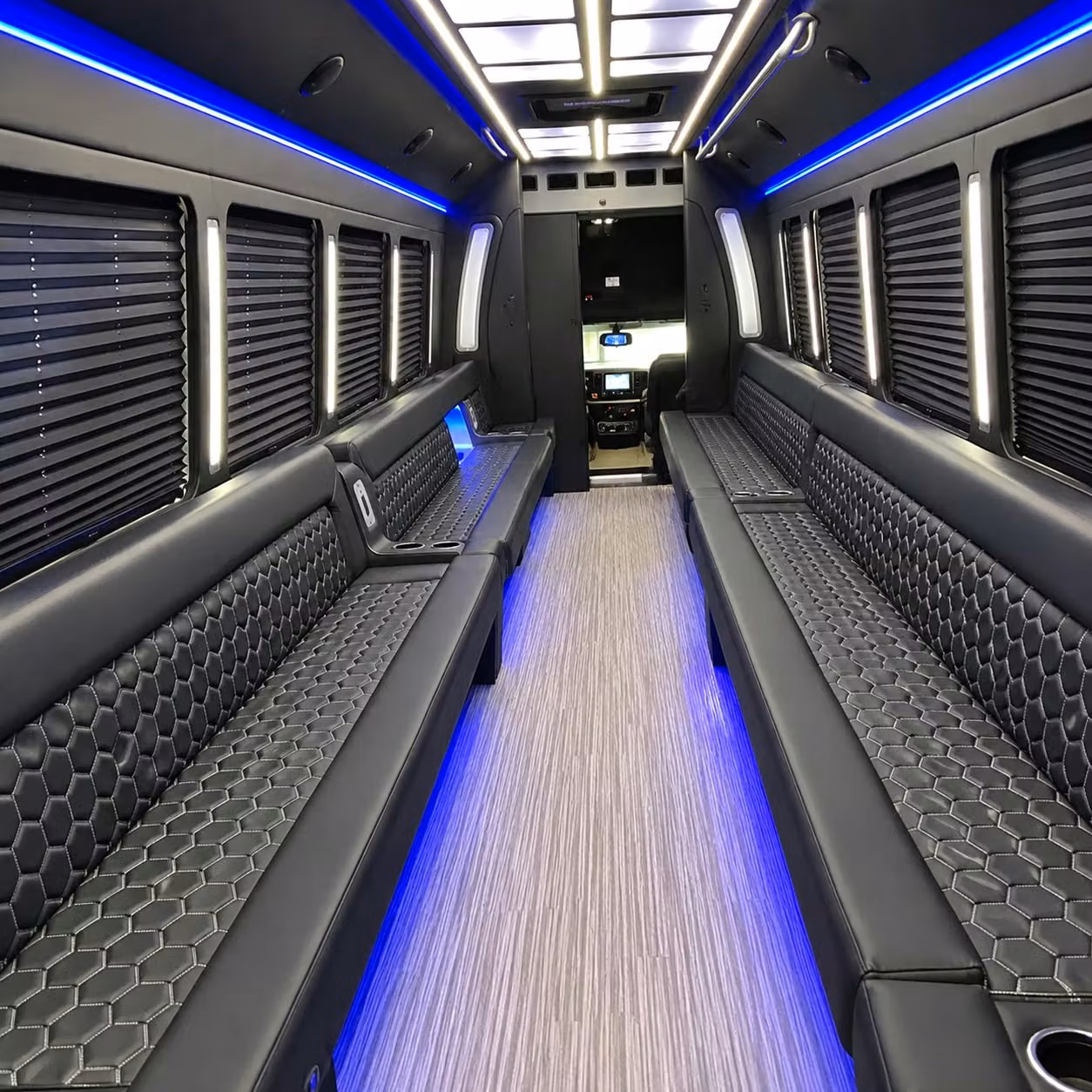 party bus interior
