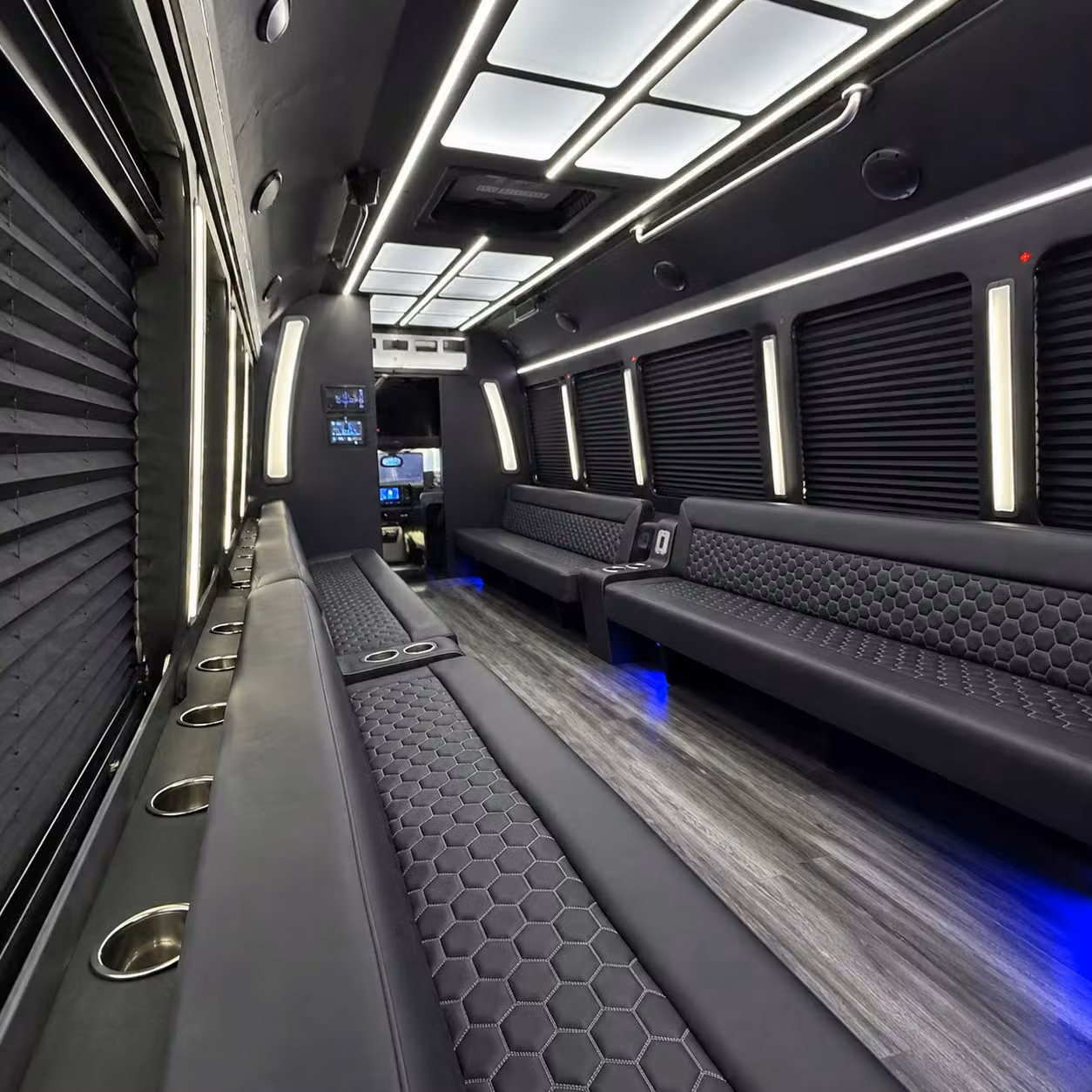 pre game the concert on a long beach party bus before you even arrive