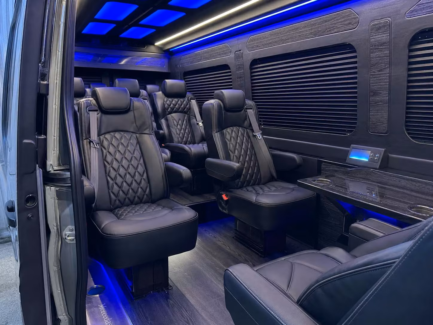 sprinter van transportation for groups and events across long beach